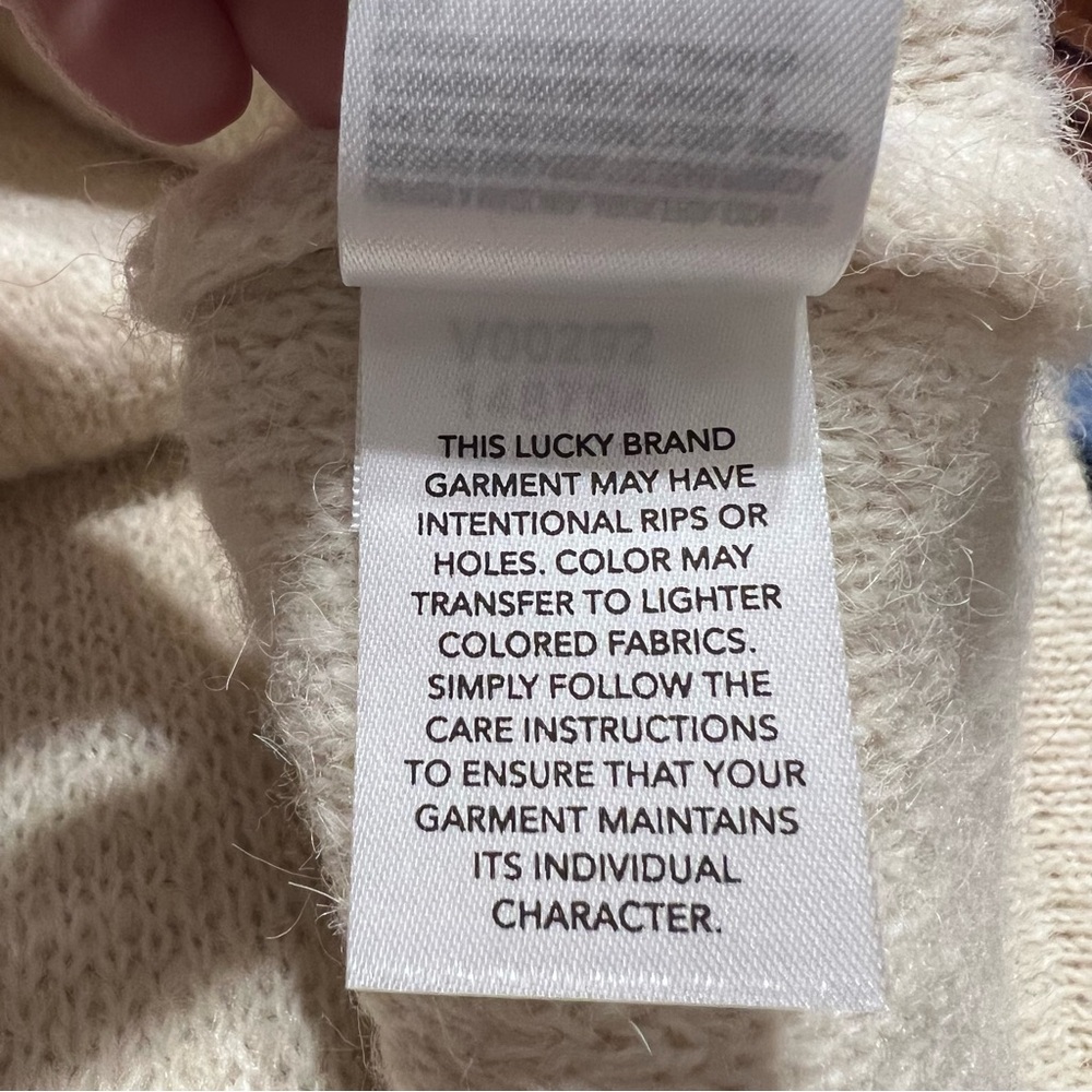 Lucky Brand Women's Textured Button-Up Cardigan - Picture 10 of 11